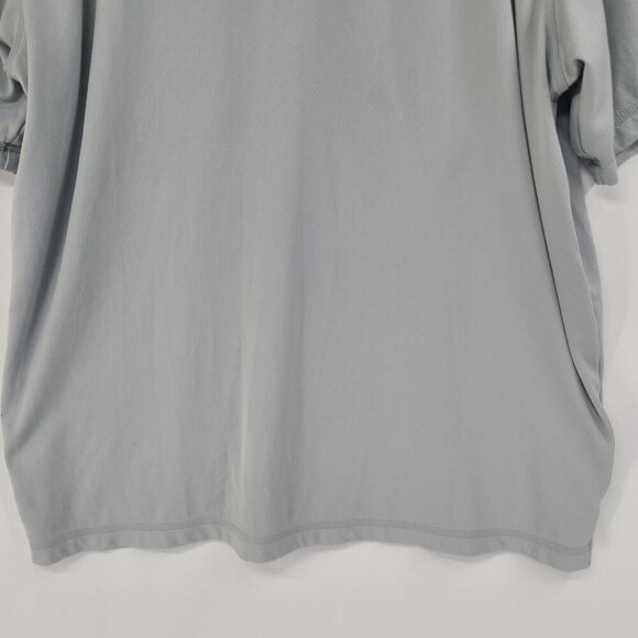 The North Face Men's Athletic Moisture Wicking  Polo Shirt Gray Size XL Gorpcore - Picture 2 of 9